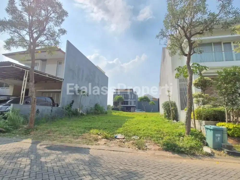 DIjual tanah kavling waterfront citraland