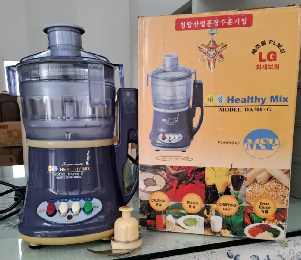 Perlengkapan dapur utk kesehatan