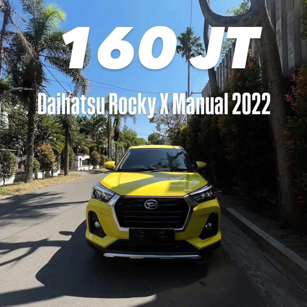 Jual Daihatsu Rocky Tipe 1.2 X MT 2022 Kuning
