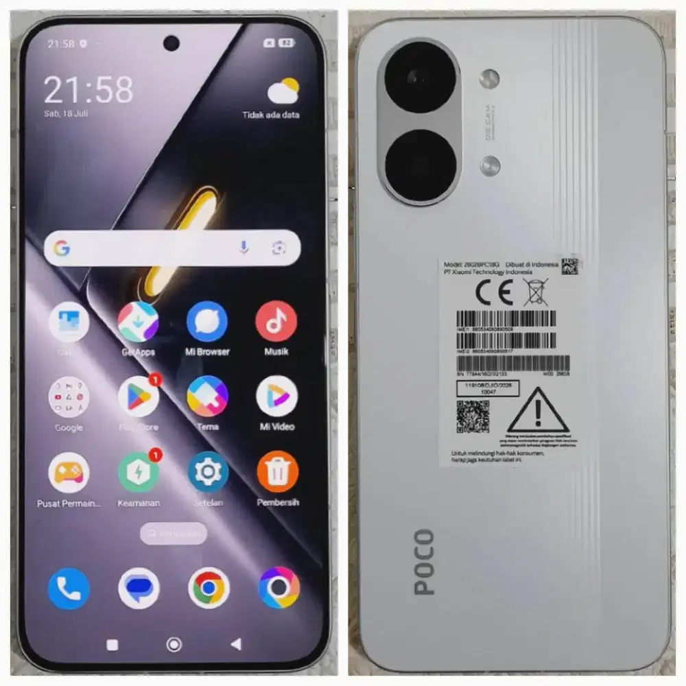 POCO X8 PRO MAX RAM 12/256 FULLSET SUPER MULUS LIKE NEW NO MINUS