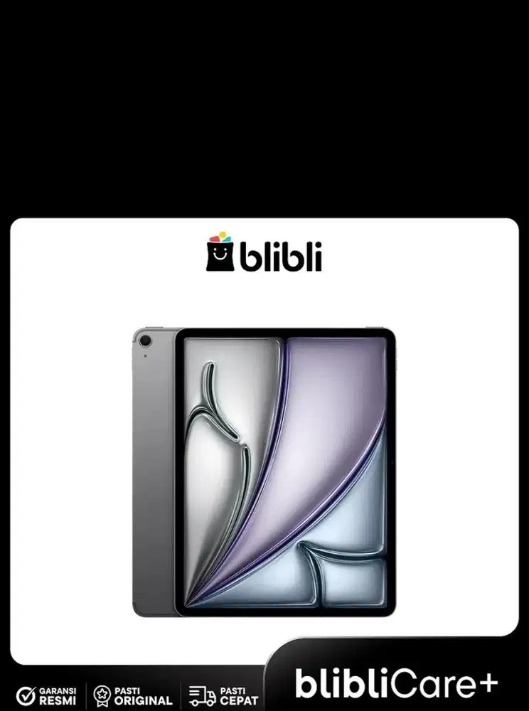 iPad Air 13 inci (M4) Wi-Fi 128GB Free garansi fisik 36 bulan