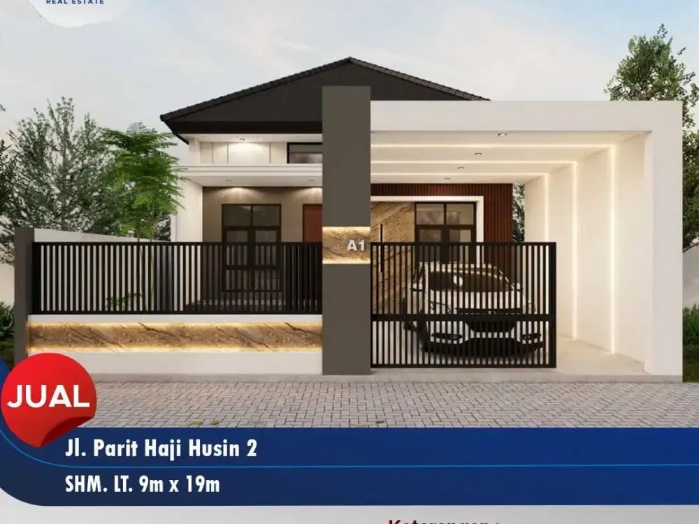 Rumah Baru Lokasi Parit Haji Husin 2, Pontianak