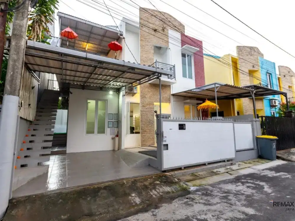 Vila Fully Furnish One Gate System Disewakan, di Ungasan