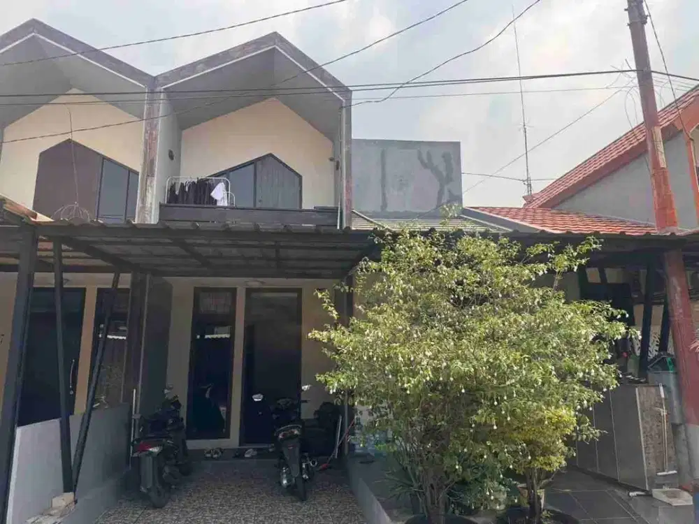 dijual rumah tingkat furnish diharapan jaya bekasi