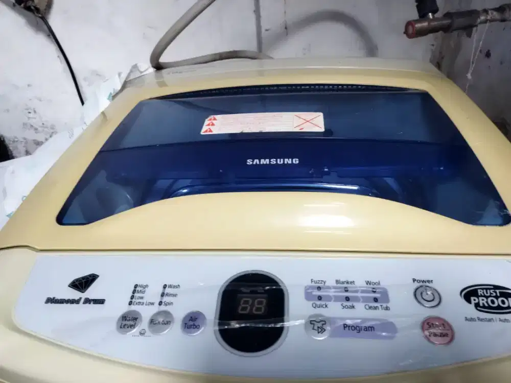 Dijual Mesin Cuci Samsung 9 Kg Top Loading Bekas- Masih Normal semua