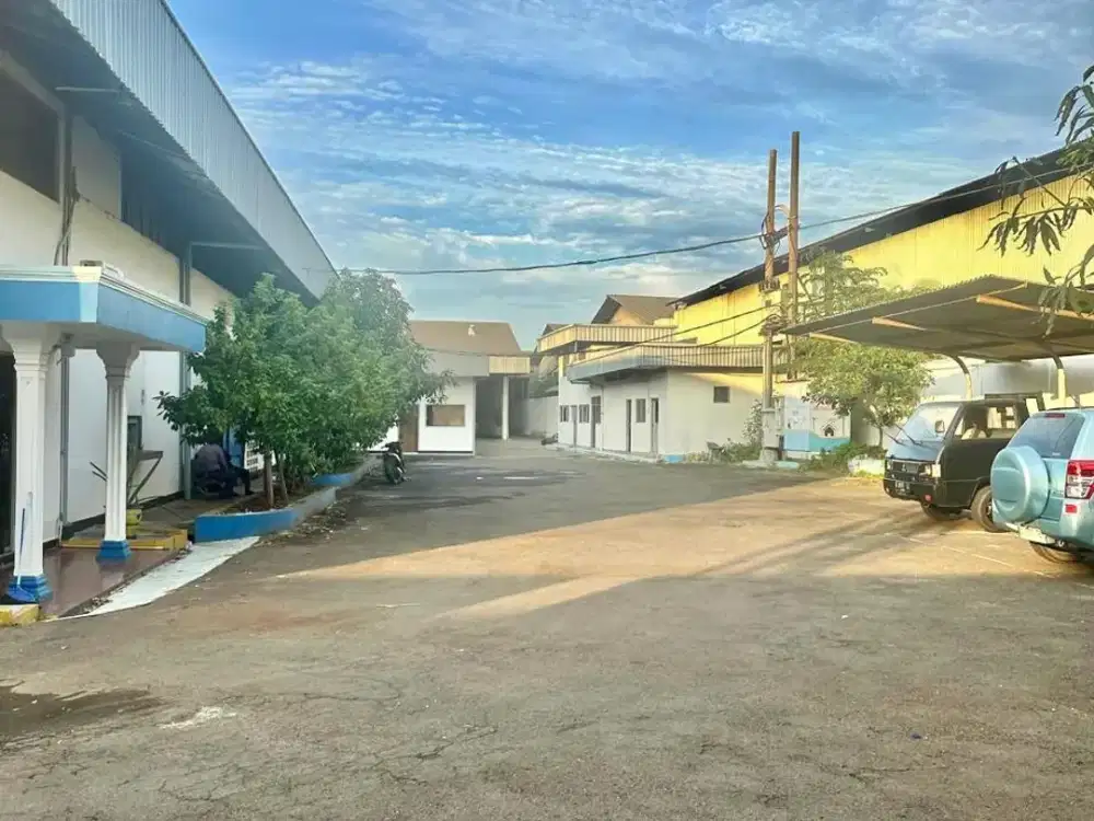Gudang 1 Lantai Luas Siap Pakai Aada Office 2 Lantai Area Bekasi Tambun Selatan Zona Industri, Hitung Tanah
