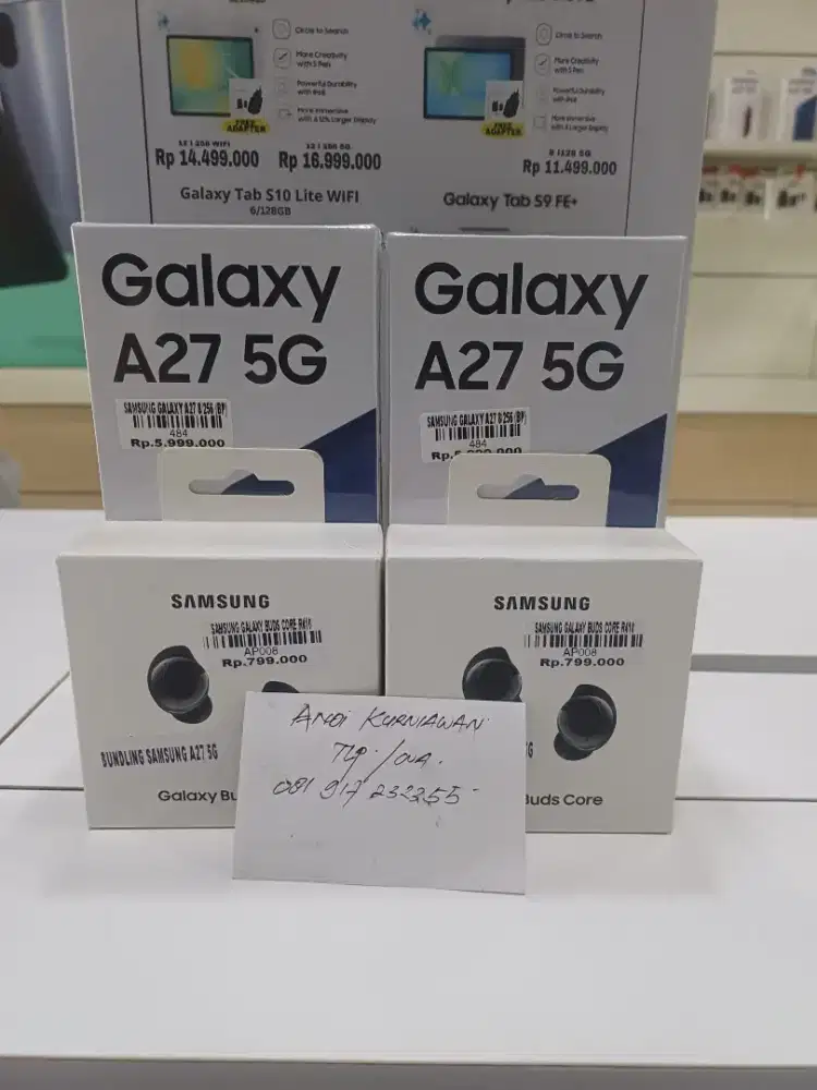 New samsung a27 ram 8/256gb atlantis dahsyat