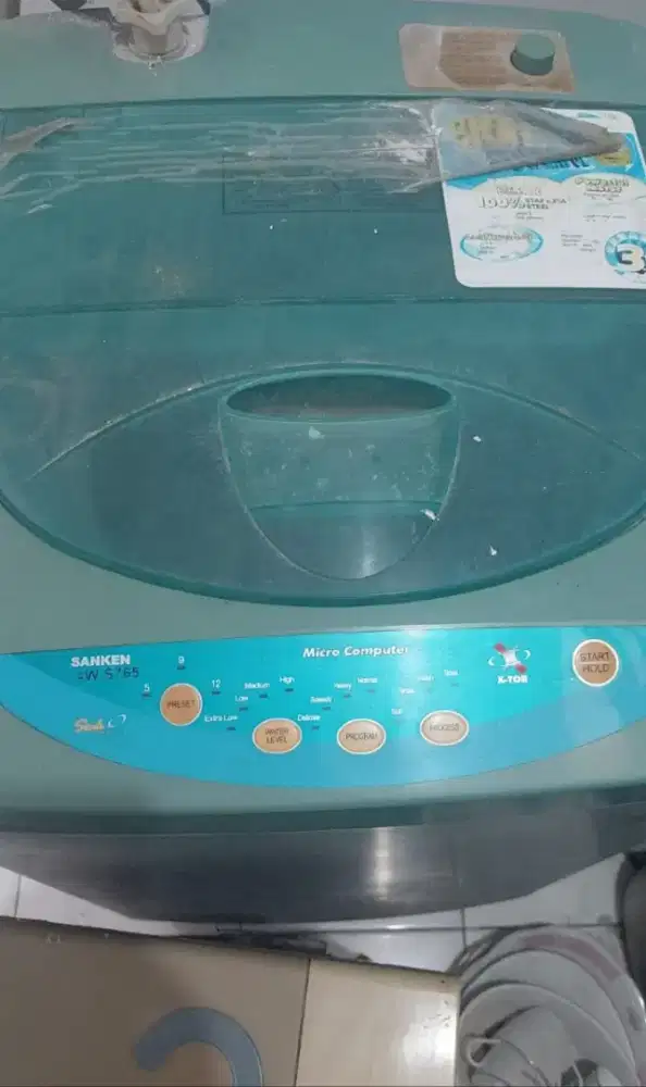 Dijual mesin cuci 1 tabung merek sanken