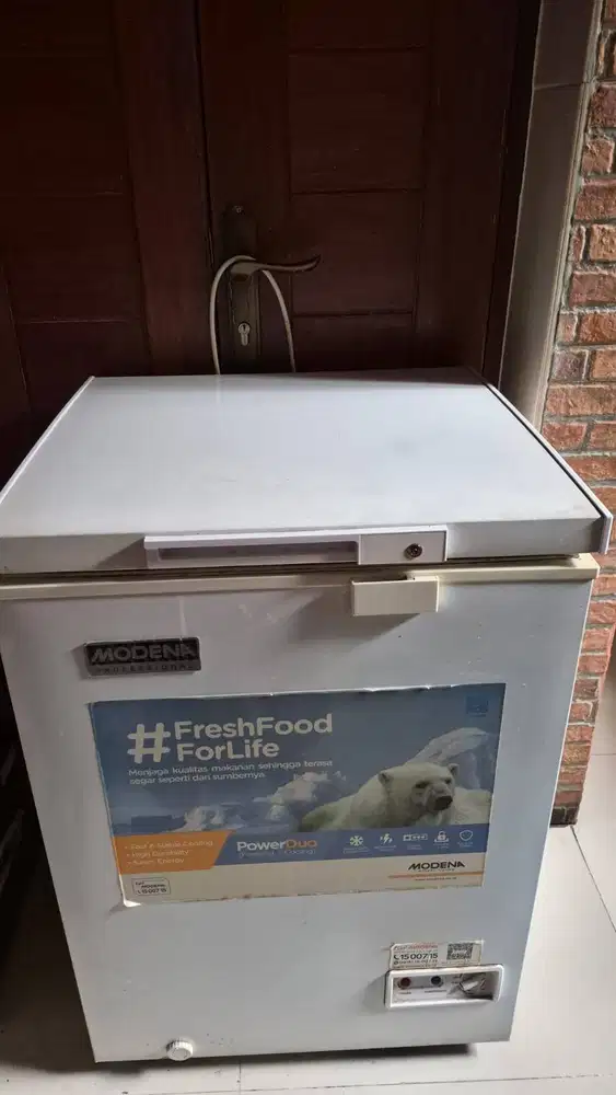 Freezer di jual murah di Pasar Minggu, Jakarta selatan