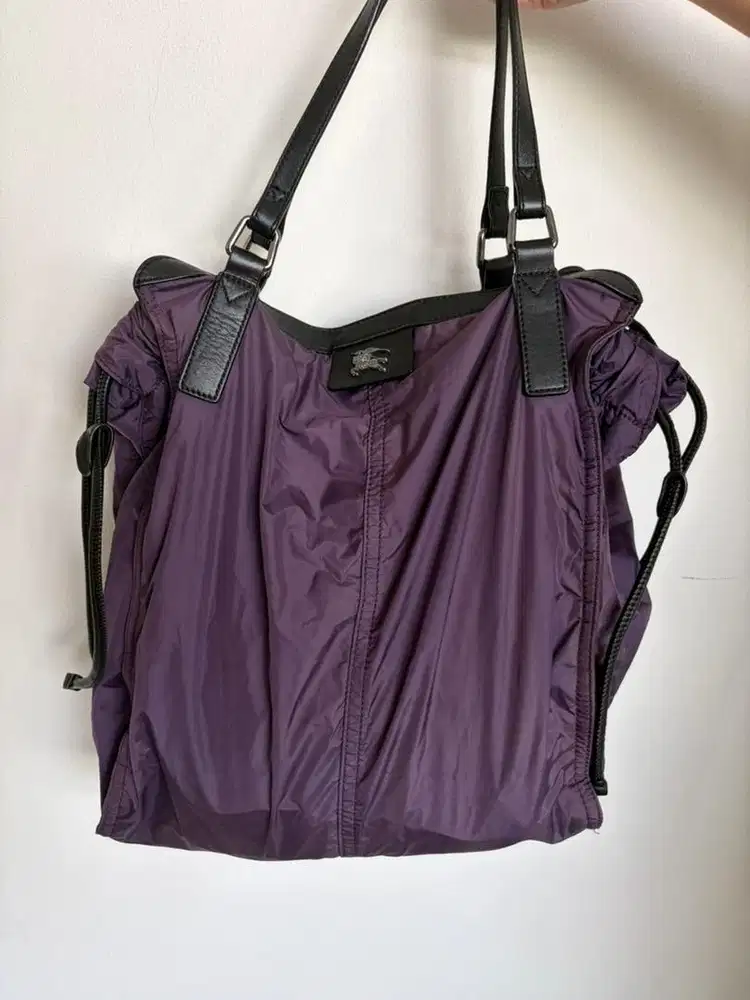 Tas celup burberry ungu harian