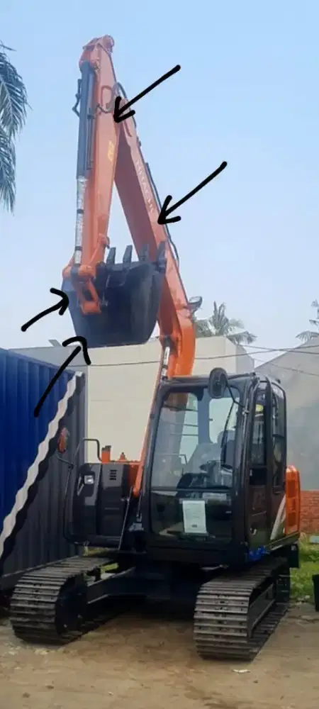 Boom Arm Link H Link I Bucket, exclude Silinder
