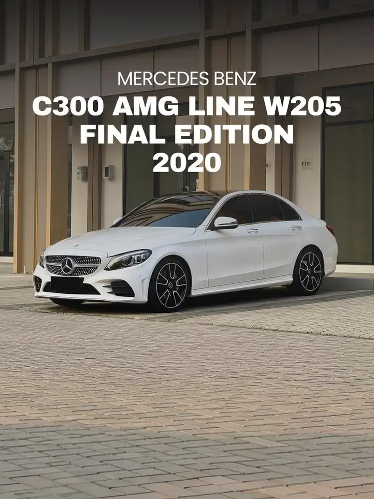 Mercedes-Benz C300 AMG 2020 final edition