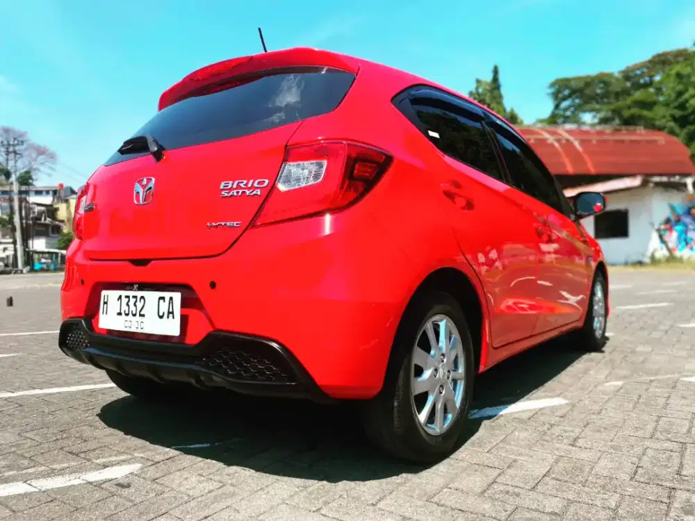 Brio E Matic Merah Orisinil