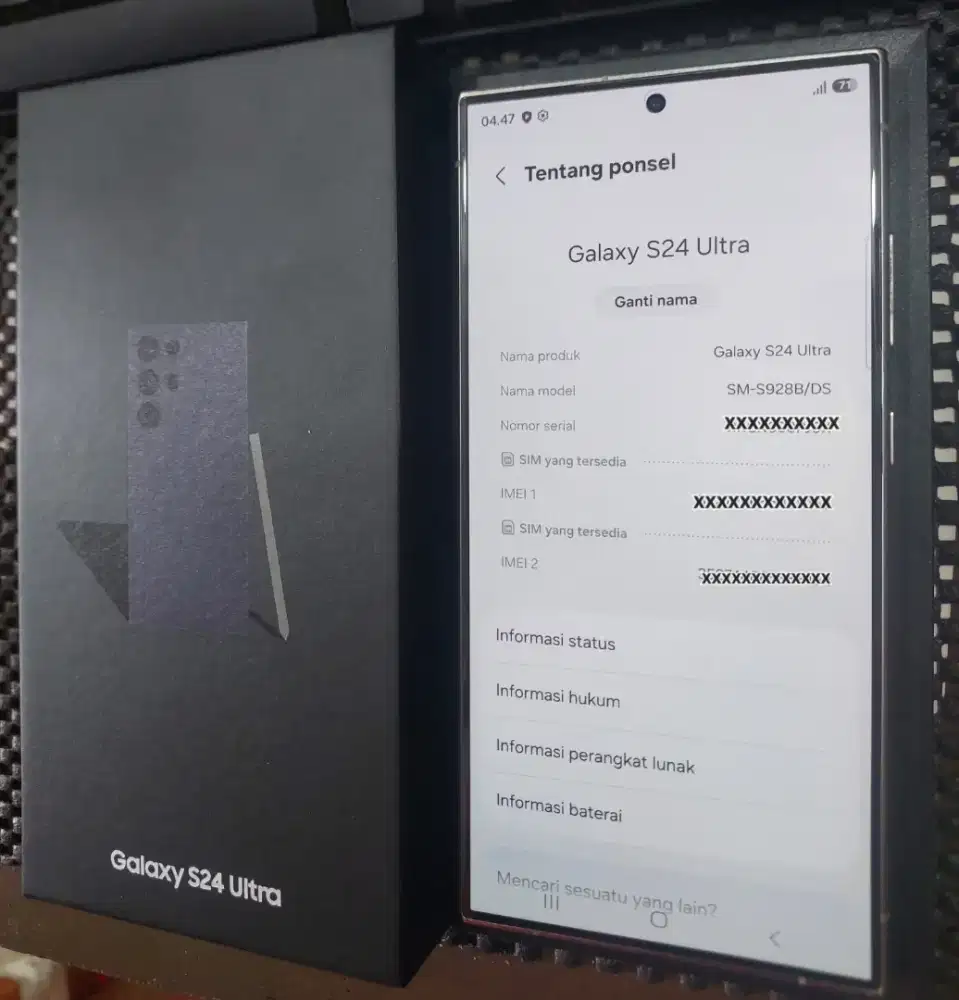 Samsung S24 Ultra 12/256