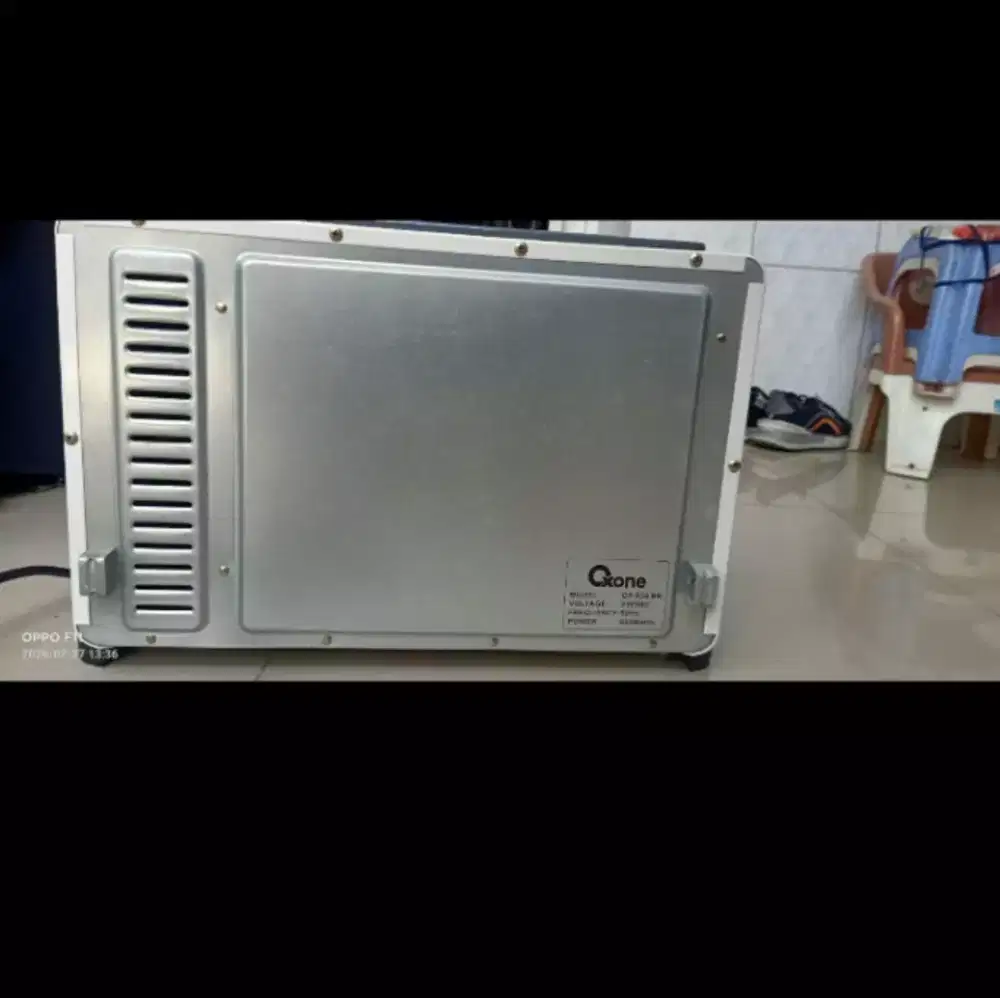 Mesin oven listrik merk  Oxone  type OX- 858BR