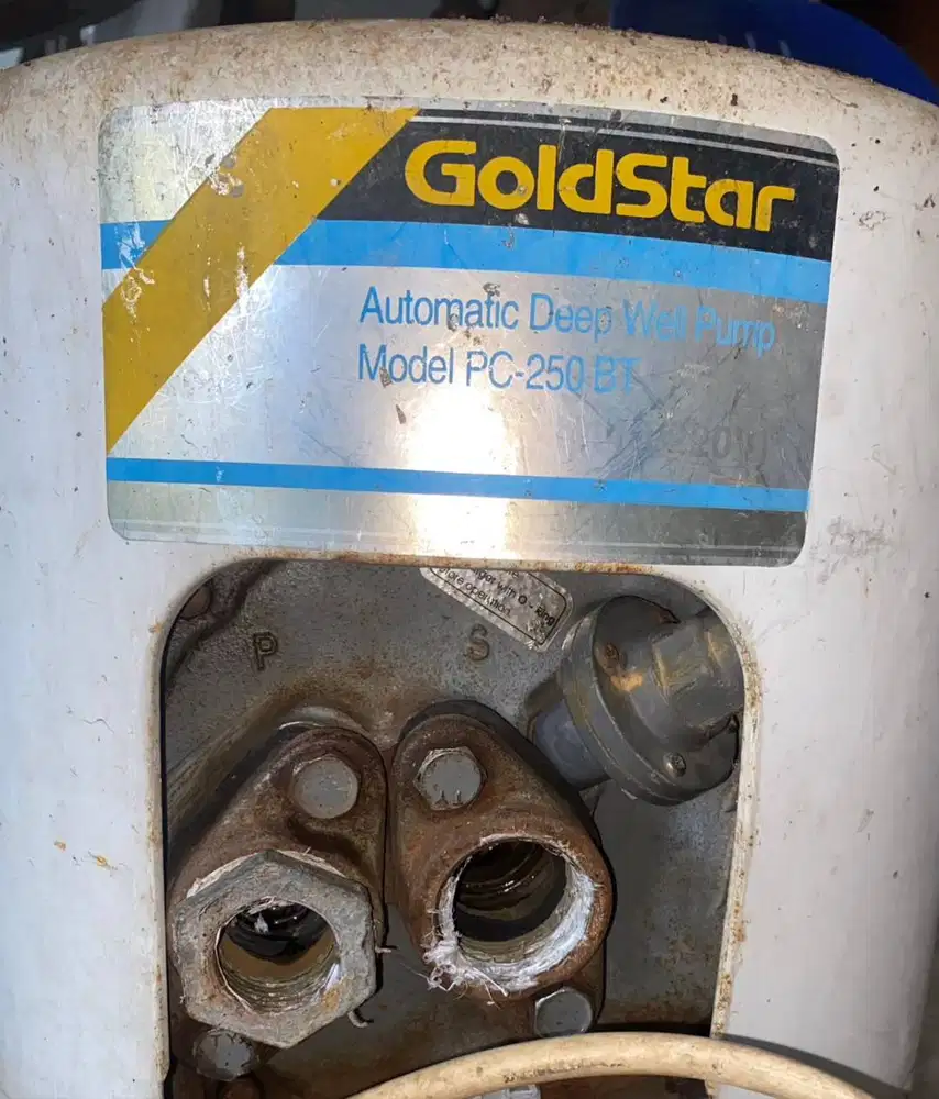 Pompa Air Sumur Dalam Otomatis Bekas GoldStar PC-250BT 250 Watt
