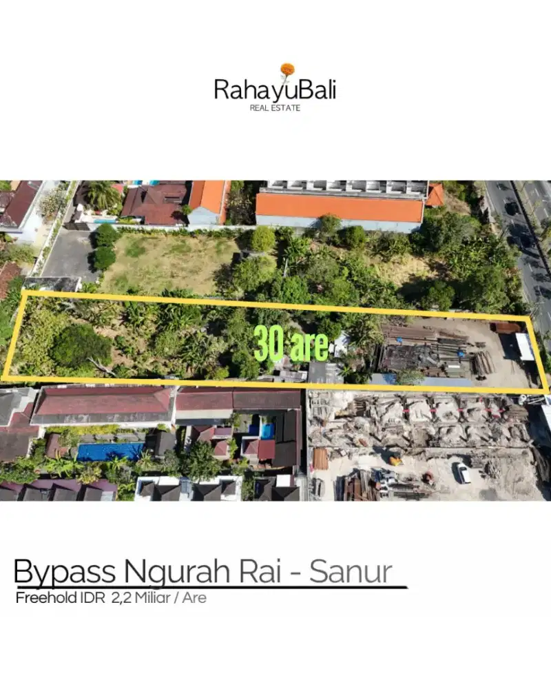 Premium land in sanur for sale