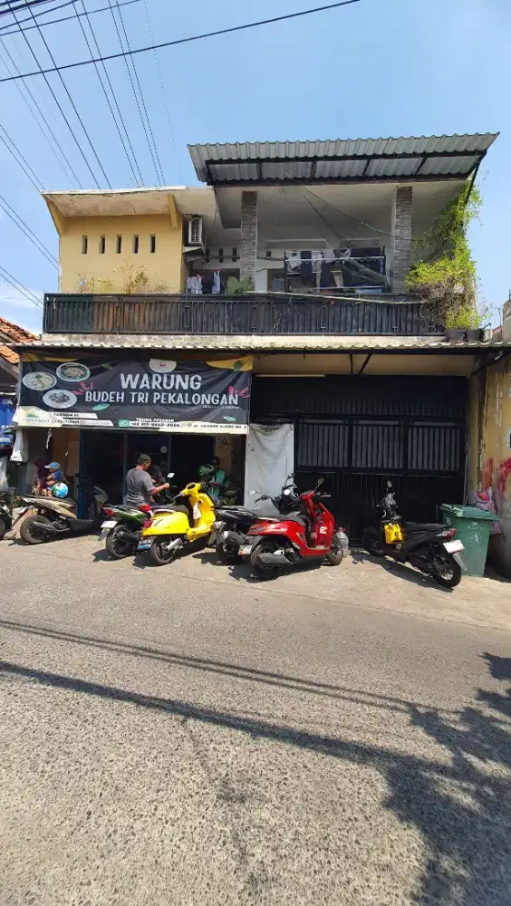 RUMAH DAN TEMPAT USAHA WARTEG 1 MENIT PINTU TOL ANDARA