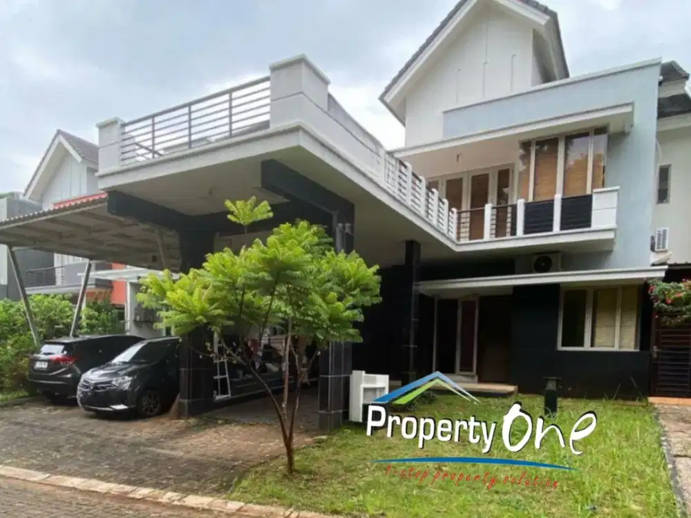 Jual Rumah Mewah Siap Huni di Delatinos Dekat Akses AEON Mall, ICE BSD, Tol BSD & Stasiun Rawa buntu
