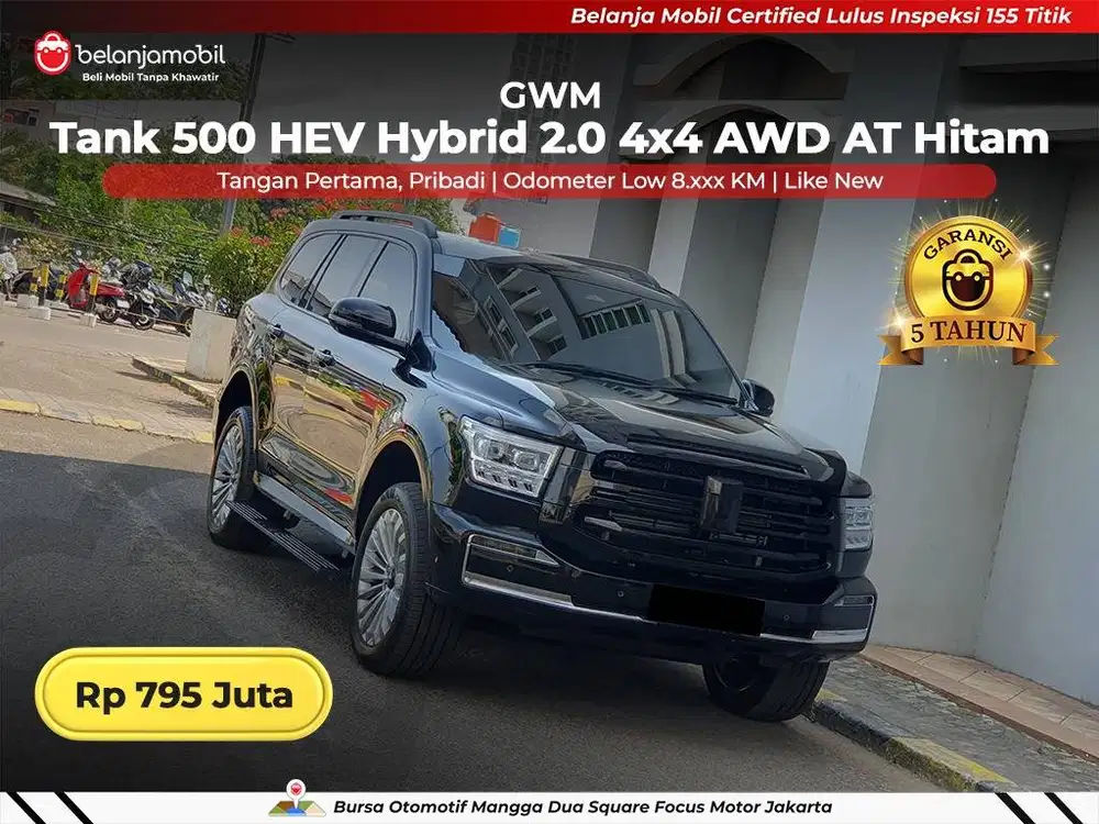 [ 4x4 - KM 8RB ] GWM Tank 500 HEV Hybrid 2.0 AWD AT 2024 2025