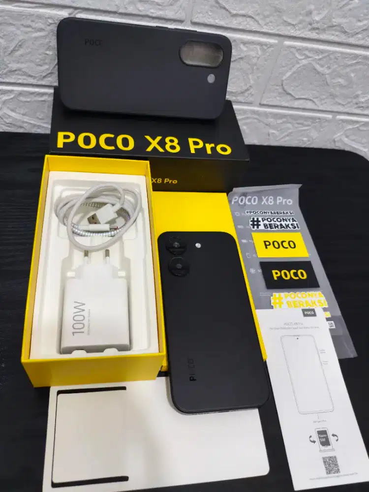 POCO X8 PRO RAM 8/256 FULL ORIGINAL BELOM 1 BULAN