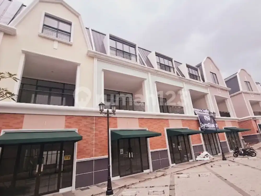 Ruko Baru Allerton Lane di Citra Garden Bintaro Hadap Jalan