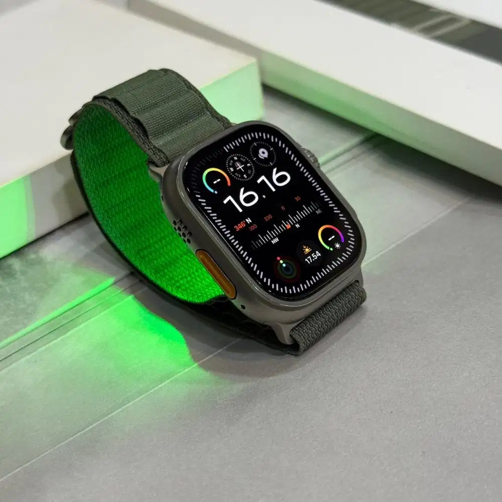 Apple Watch Ultra Gen 1 49mm Alpine Green Loop