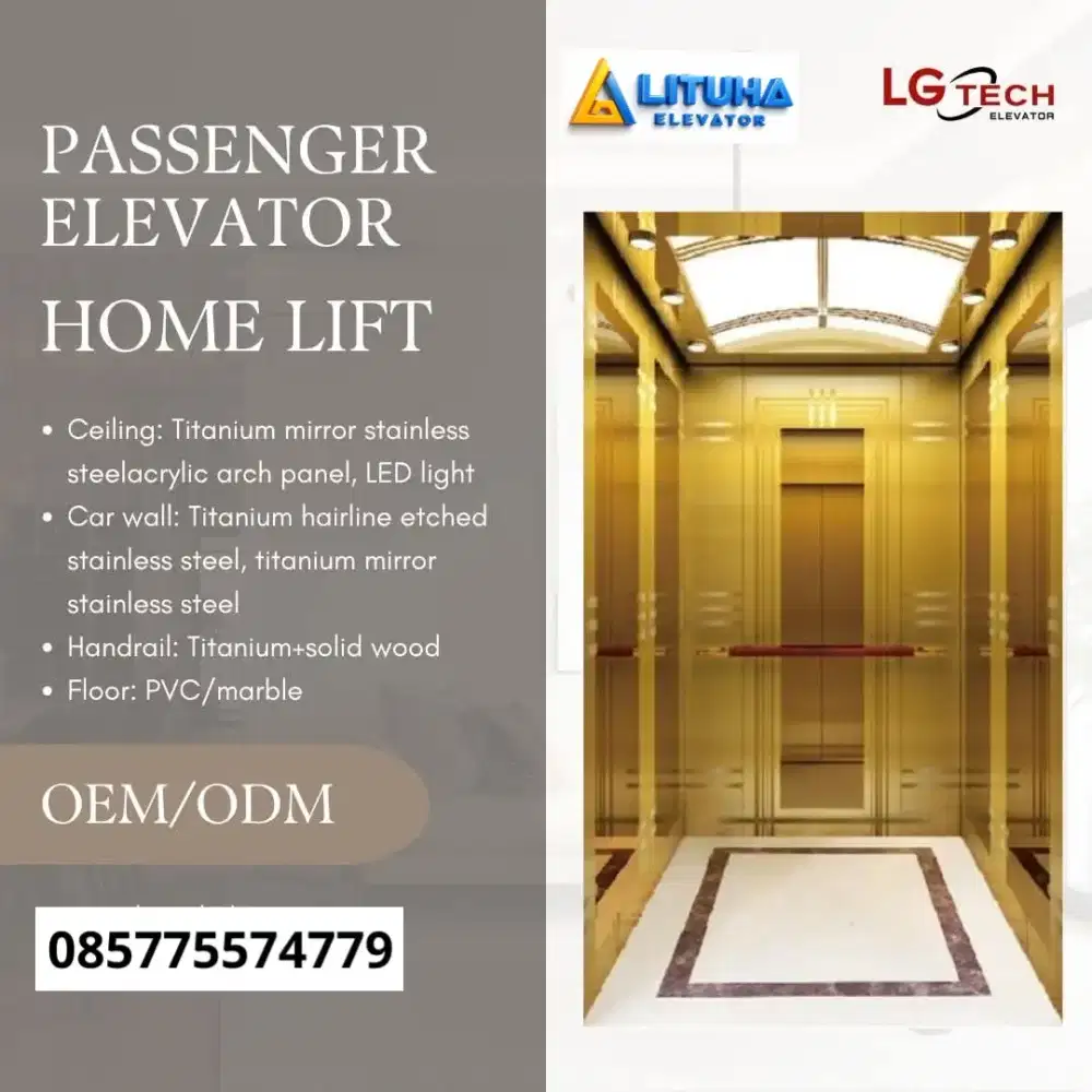 Passenger lift, home lift, cargo lift, bed lift, dumbwaiter