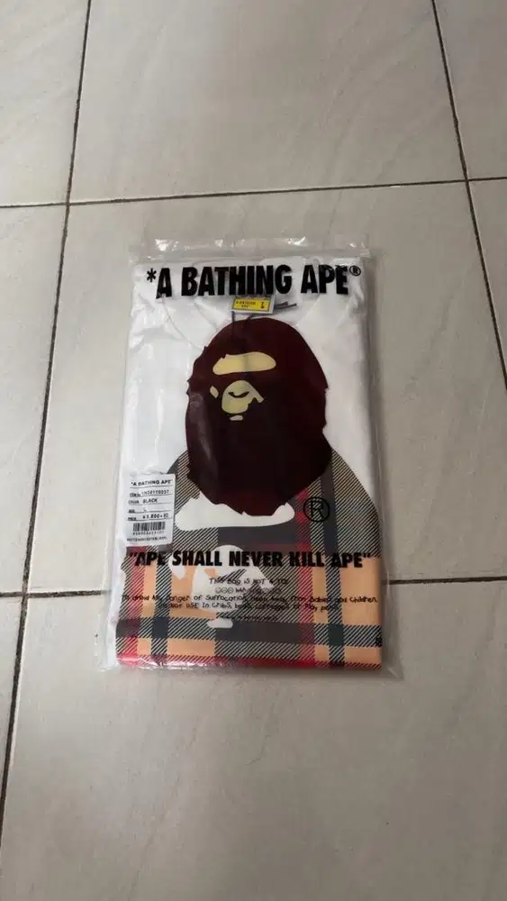 A Bathing Ape By BAPE White Tee | Streetwear Premium (Authentic)