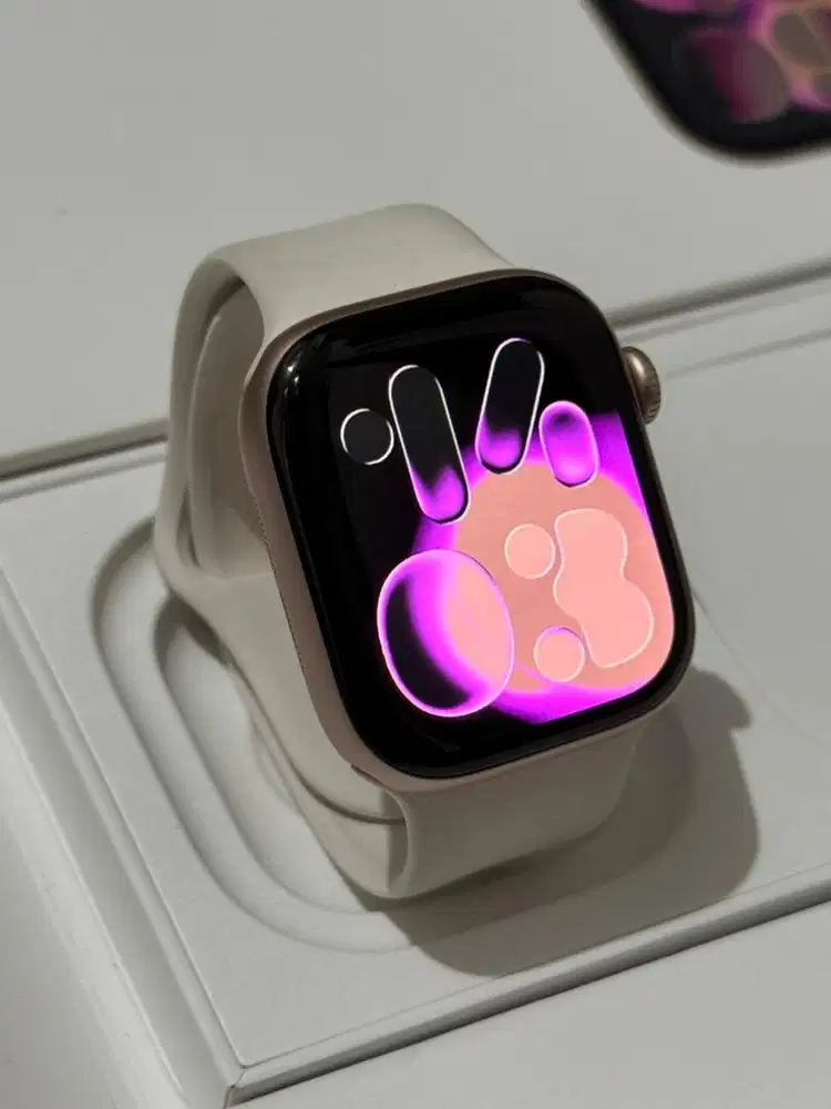 iBox Apple Watch Series 11 42mm Rose Gold Fullset ID/A Garansi On 2027