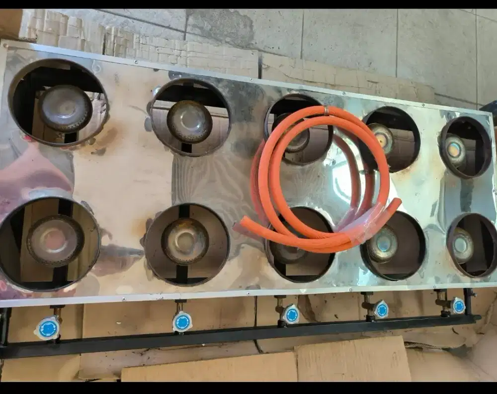 Kompor gas Serabi, 10 tungku