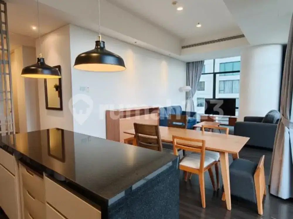 Apartemen Verde One East Tower 3 BR Full Furnished Lokasi Strategis di Kuningan, Jakarta Selatan