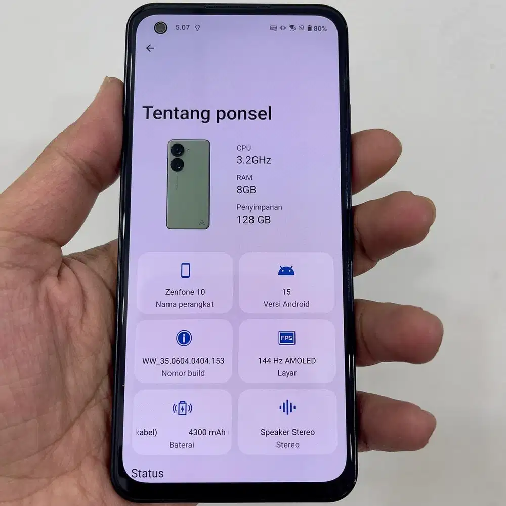 Asus zenfone 10 ram 8 / 128 resmi fullset original