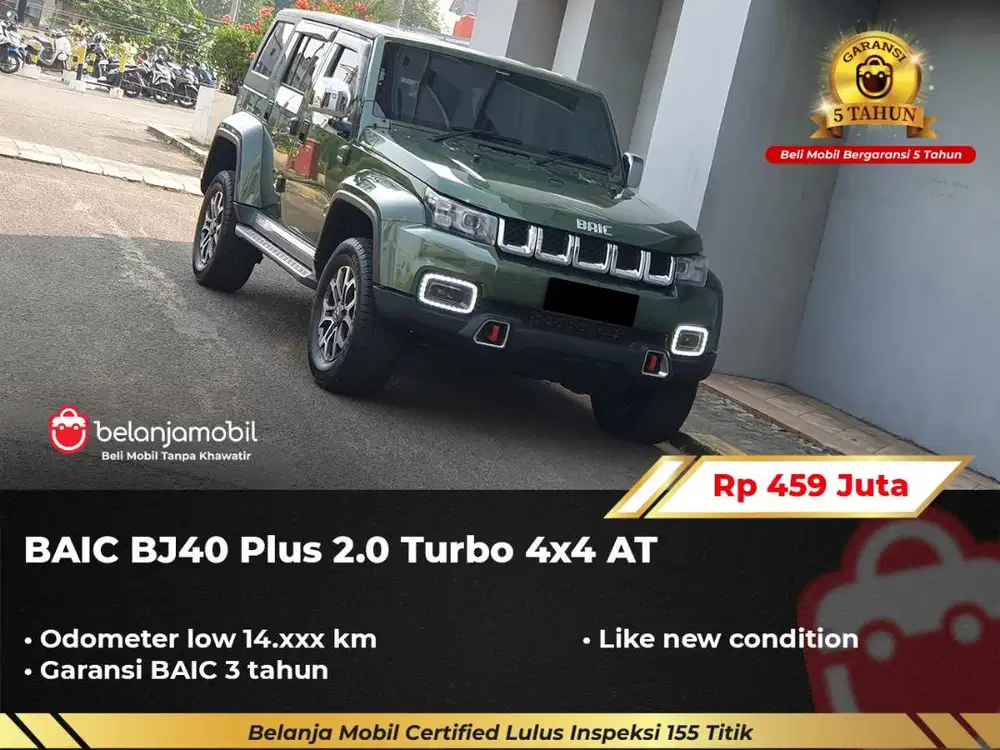 [ 4x4 - LOW KM ] BAIC BJ40 BJ 40 Plus 2.0 Turbo AWD 2024/2025