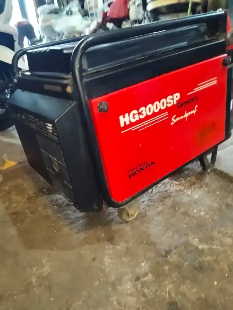 Silent Honda generator 3000