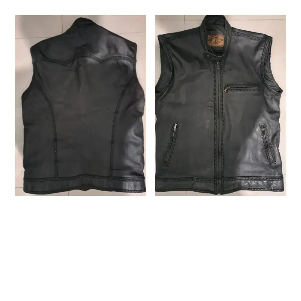 JAKET KULIT ROMPI SULAM SECOND REKONDISI