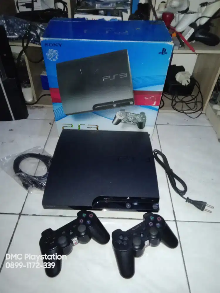 PS3 Slim seri 20xx 4.92 Hdd 500GB Full games , Siap pakai