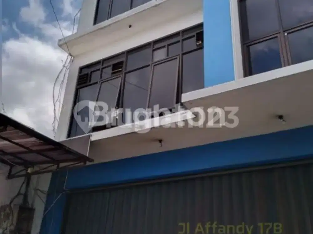 RUKO 3 LANTAI LETAK STRATEGIS DI JL AFFANDY YOGYAKARTA