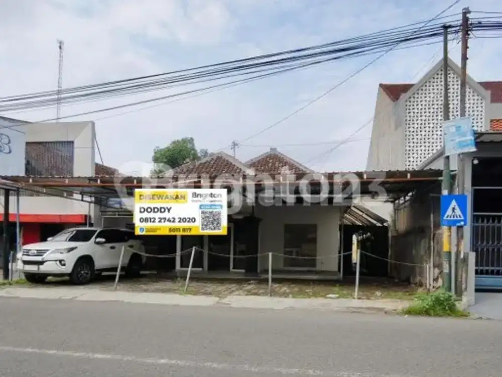 DISEWAKAN RUMAH PLUS TEMPAT USAHA LETAK STRATEGIS DI BACIRO GONDOKUSUMAN YOGYAKARTA