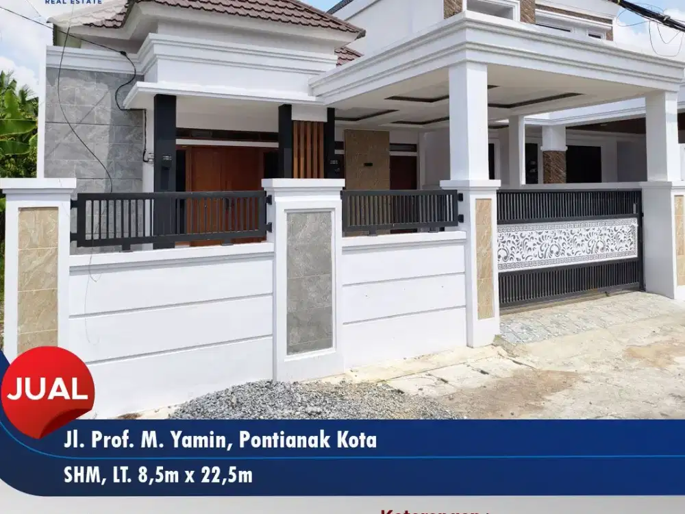 Rumah Baru Prof m yamin, Pontianak
