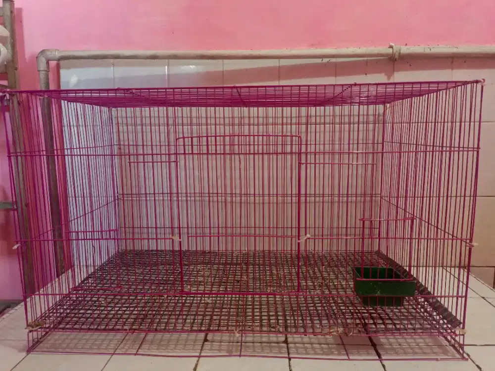 Sangkar Kandang Burung Besar 75x45x46cm (bukan 60x40x40)