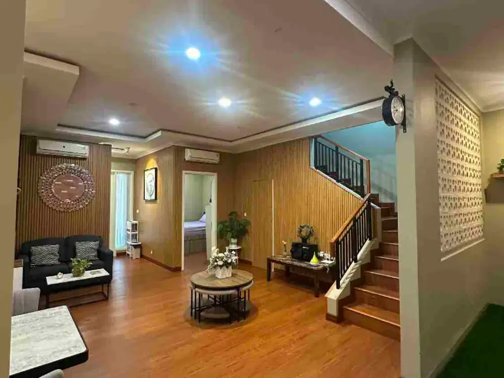 Rumah Full Furnished Cakep Cluster Flamingo The Springs