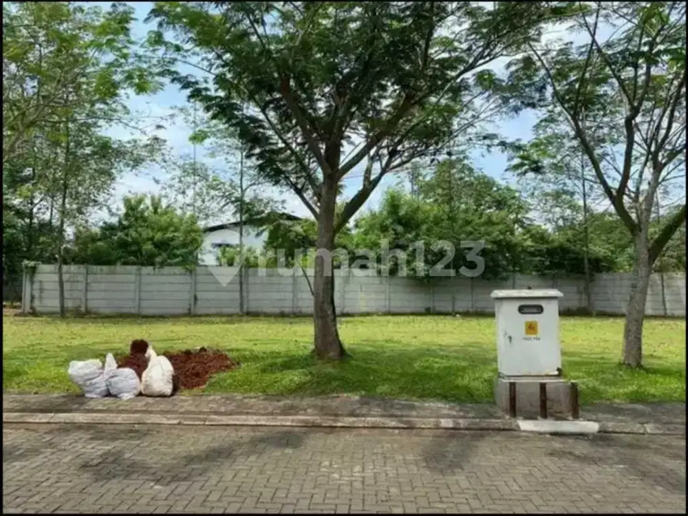 Tanah Kavling Nyaman Siap Bangun Dalam Cluster Assana di BSD Vanya Park, Tangerang