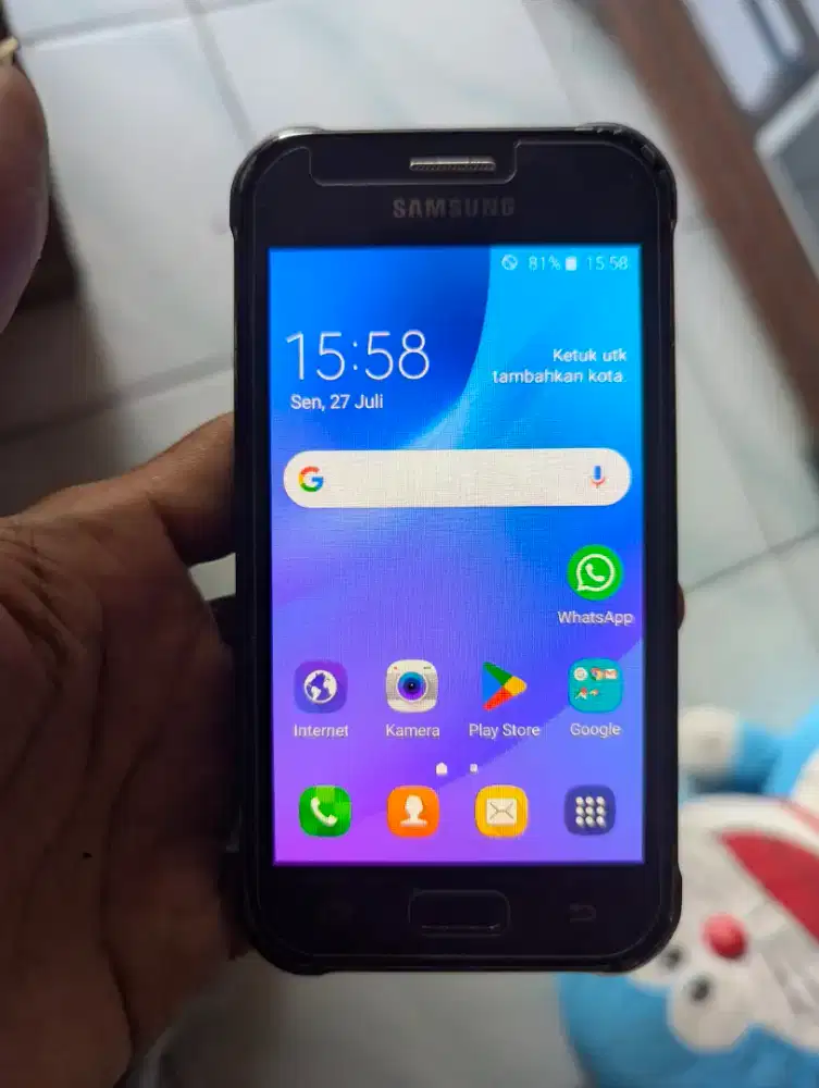samsung  j1 ace sinyal 4g
