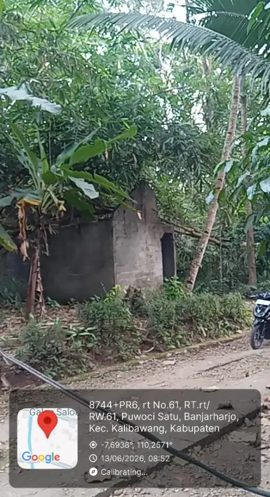 Dijual tanah pekarangan SHM sertifikat ready