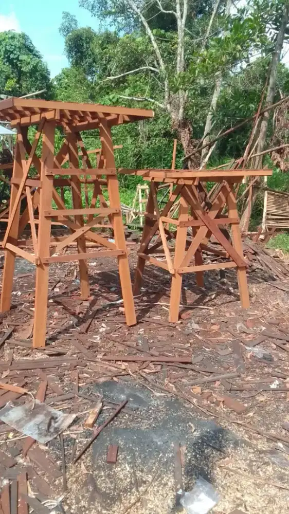 Kaki tandon langsung dari pembuatan nya