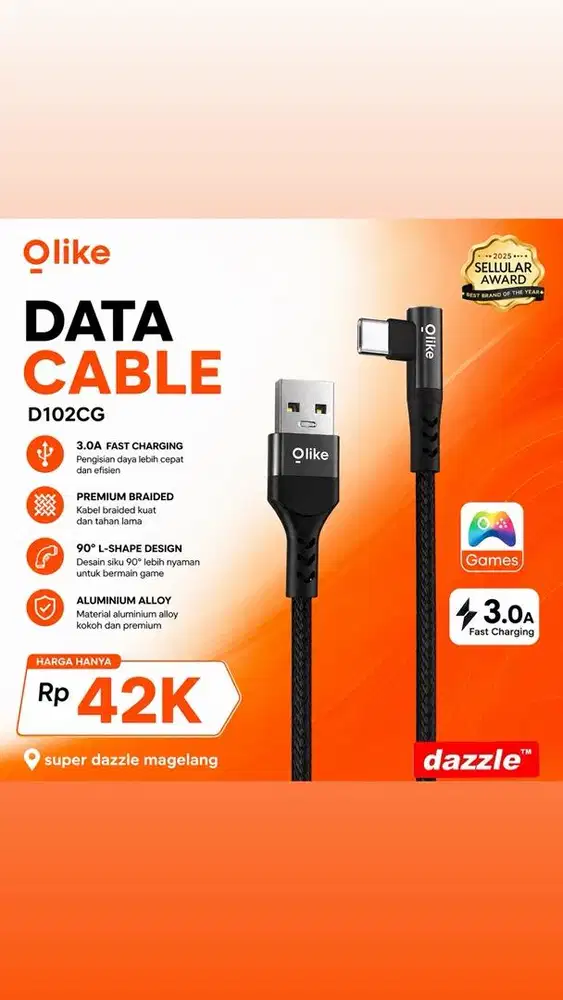 Kd olike D102cg Letter L black