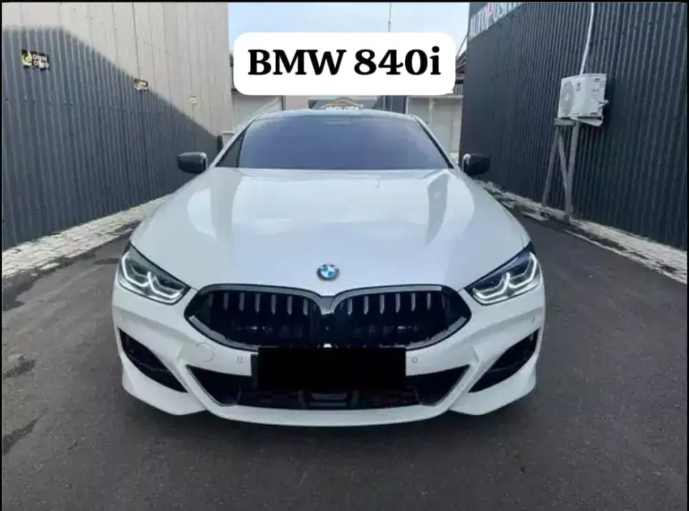BMW 840i Coupe Msport 2022 ATPM White Perfect Condition Full Original