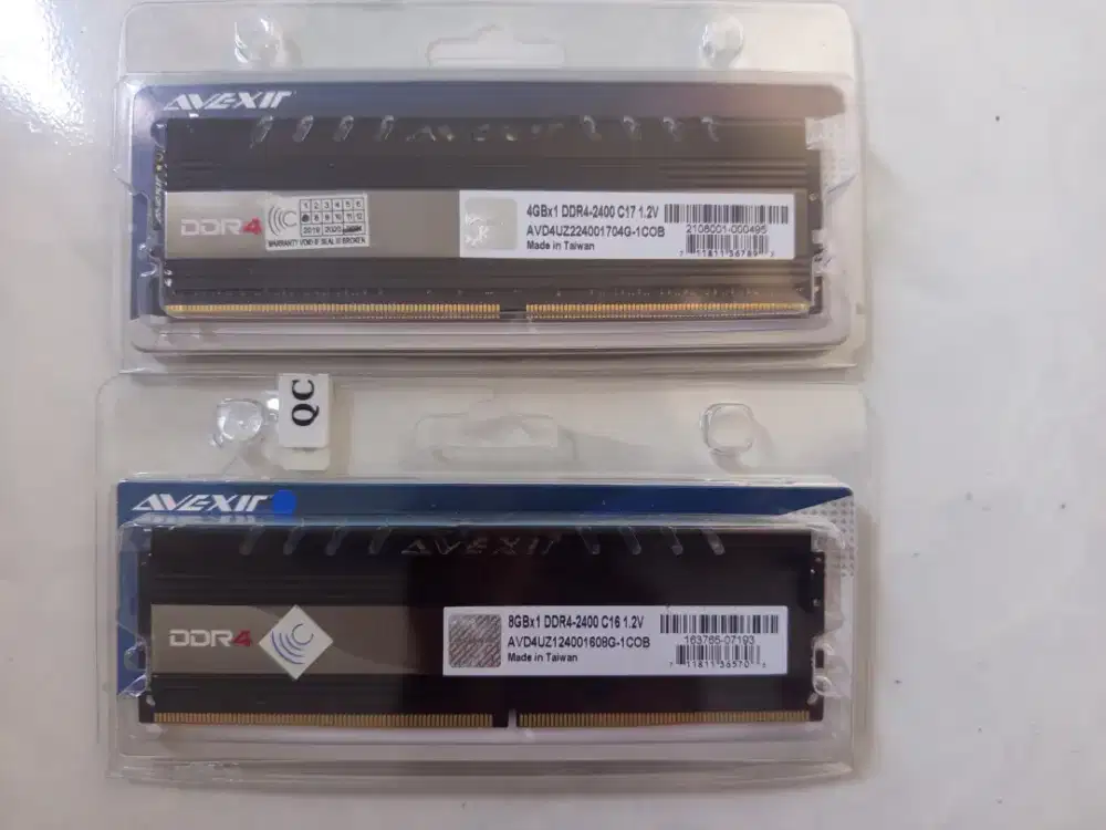 RAM AVEXIR 12GB DDR4 2400mhz