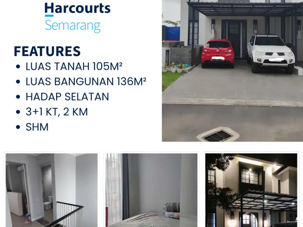 Dijual Rumah Hook Minimalis Siap Huni – Sertifikat HM, Smart Door Lock, Air Artetis Ciputra